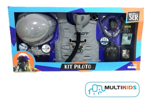Imagem 3 de 4 de Brincando De Ser Piloto Multikids - Br1121