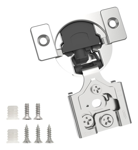 Paquete De 2 Bisagras Ocultas De Cierre Suave 3d De 3/8 PuLG
