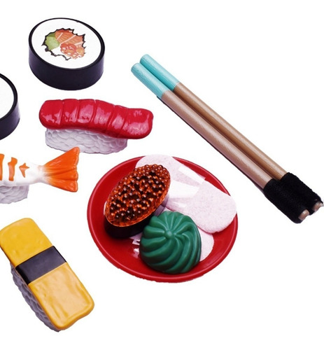 El Duende Azul Set Sushi Chef 18 Piezas Art 6613 Loonytoys