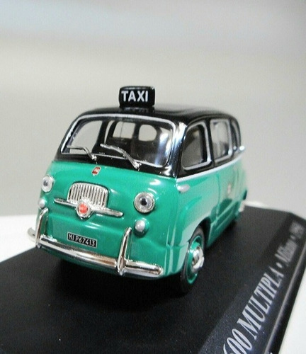 Taxi Fiat 600 Multipla De 1958,1/43 Metal/pvc,nuevo.