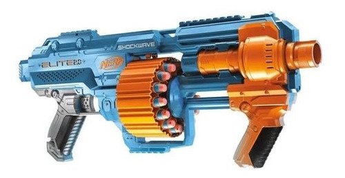 Lança Dardos Nerf Elite 2.0 Schockwave Com 30 Dardos Hasbro