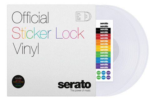 Vinyl Timecode Serato 12  (sticker Lock Vinyl) *webshopdj