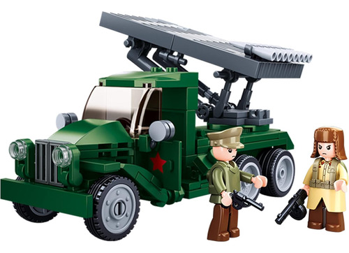 Juego De Juguetes De Construcción De Vehículos Militares De