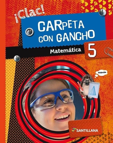 Carpeta Con Gancho 5 - Matematica 5 Clac
