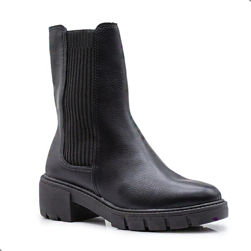 Botinetas Beira Rio Mujer Berta Confort Elastico Ajustable
