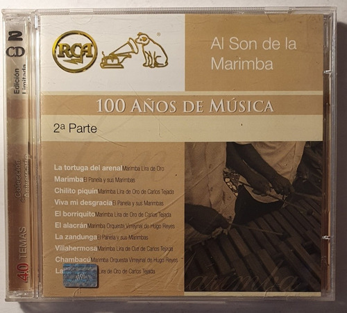 Cd Al Son De La Marimba 2cds + 2da Parte +100 Años De Musica