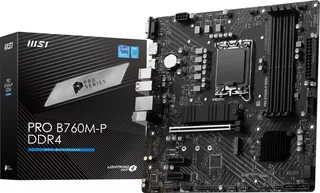 Placa Madre Msi Pro B760m-p Ddr4 Lga 1700