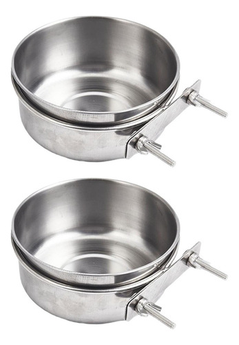 . Comederos Para Loros, Plato De Alimentación Para 12cmx5cm
