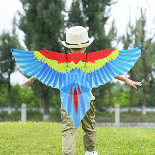 Conjunto De Disfraz De Pájaro Para Niños, Capa De Azul