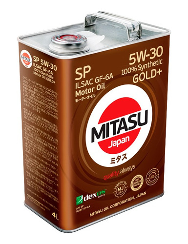 Aceite 5w30 Full Sintético Mitasu 