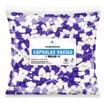 Capsulas Vacias Millar #00 Naranja/blanco