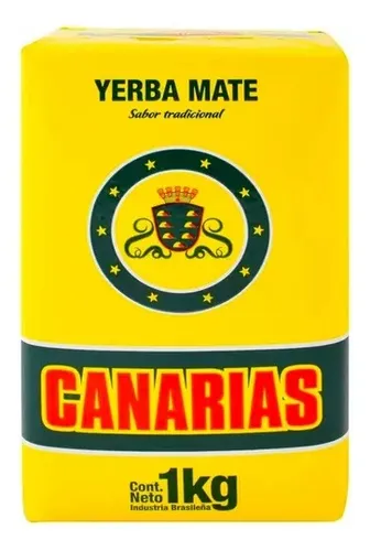 Yerba Mate Canarias Sin Palo Sabor Tradicional 1kg