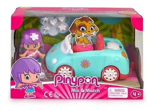 Pinypon Pin Y Pon Muñeca Con Auto Jugueteria Bloque