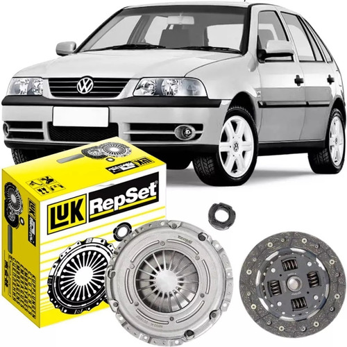 Kit Embreagem Gol G3 1.6 8v Ap 2000 01 02 03 04 05 Luk Orig