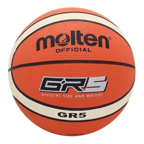 Pelota De Basquet Numero 5 Vulcanizada Basket Molten Gr5 