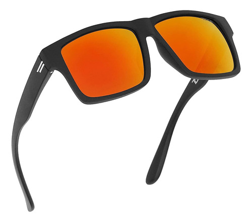 Toroe Gafas De Sol Con Montura Tr90, Color Negro Mate, Montu