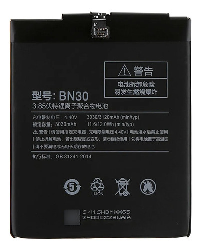 Bateria Bn30 Para Xiaomi Redmi 4a Bn30 Con Garantia 100%