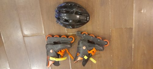 Patines Rollers + Casco Air Glider M Locwell