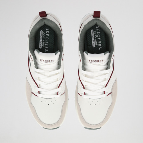 Zapatillas Skechers Street Uno Retro One Hombre En Blanco