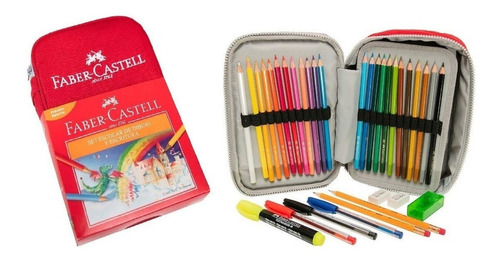 Set Escolar De Dibujo Y Escritura Lapicera