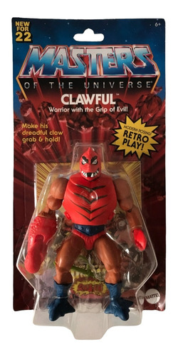 Clawful Motu Origins Retro Play Wave 8 Mattel 2021 (Usado)