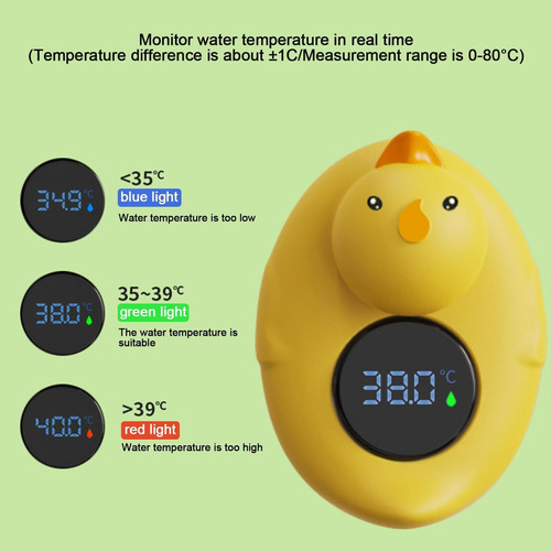 Termómetro De Baño Del Medidor De Temperatura Del Pato
