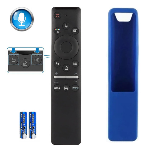 Control Para Samsung Smart Tv 4k Curve Con Voz Bn59-01357a