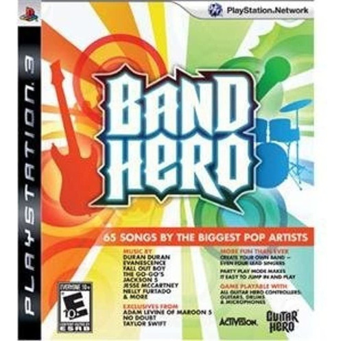 Nuevo Software De Videojuegos Band Hero Sas Ps3