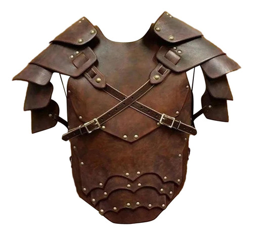 Disfraz De Caballero Vikingo Pecho Hombro Armadura Medieval