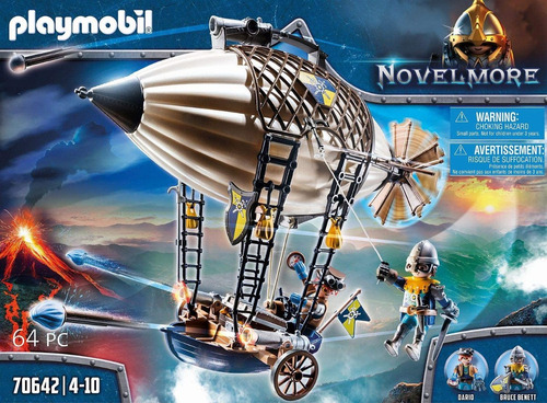 Playmobil 70642 Novelmore Darios Zeppelin Caballeros Playlgh