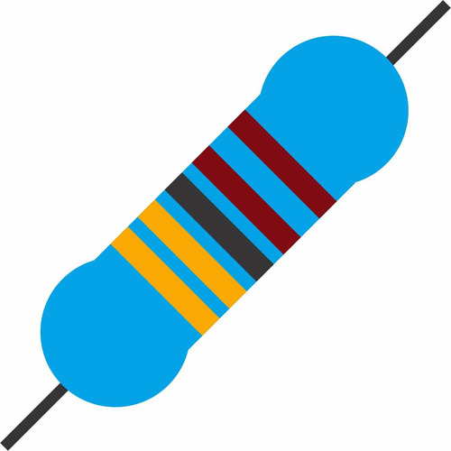 20 Resistor 330 Ohms 1/4 W 1% Azul Led 5v Para Arduino Rasp