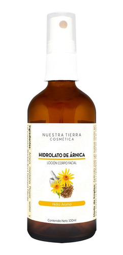 Hidrolato Orgánico De Árnica Analgesico-desinflamante 120ml