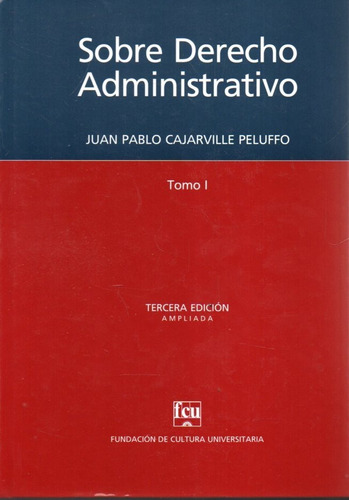 Sobre Derecho Administrativo Tomo 1 Nuevo