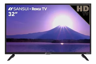 Smart TV Sansui FHD / ROKU TV SMX32D6HR DLED Roku OS HD 32" 100V/240V