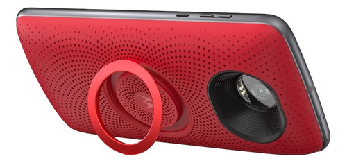 Motomod Motorola Bocina Portatil Para Familia Moto Z Color Rojo Speaker Red