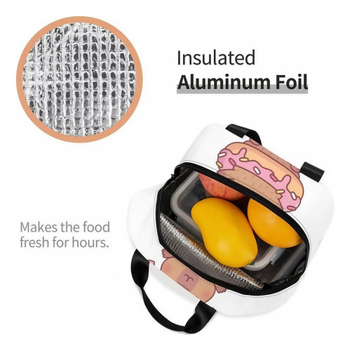 Zx Divertida Bolsa De Almuerzo Para Niños Con Forma De