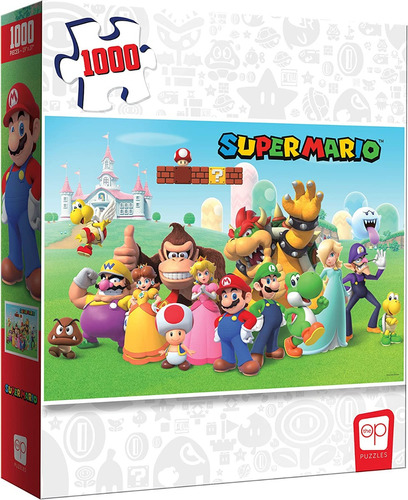 Rompecabezas Super Mario Mushroom Kingdom  1000 Pcs