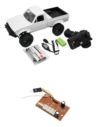 Wpl 1/16 4wd Crawler Rc Car Rtr Camioneta Con Licencia De