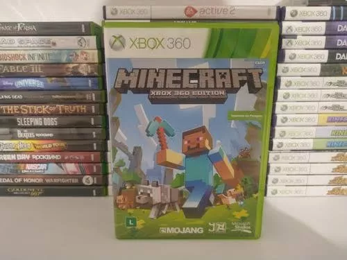 Minecraft Xbox 360 Original em Mídia Física.