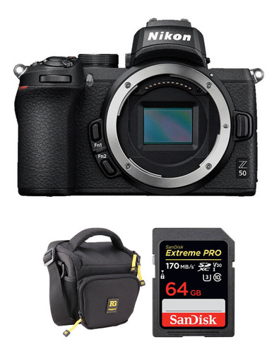 Nikon Z 50 Mirrorless Digital Camara Body Con Accessories Ki