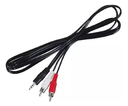 Cable Audio 3plug-3plug 2.75m 2 Piezas