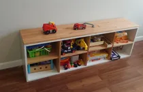 Comprar Cómoda Juguetero Montessori Organizador Nórdico Cubos