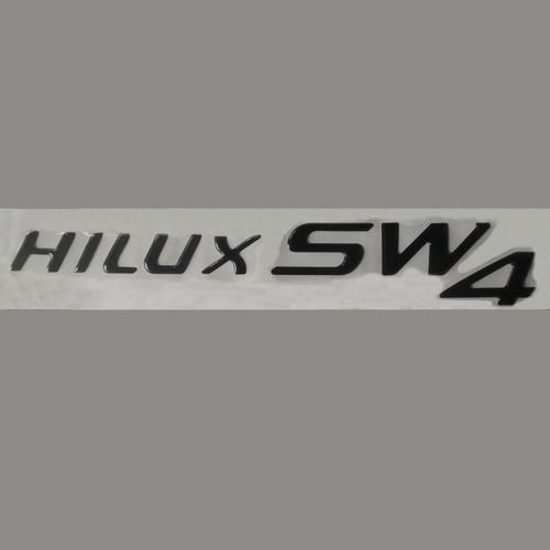 Adesivo Emblema Overbumper Hilux Sw4