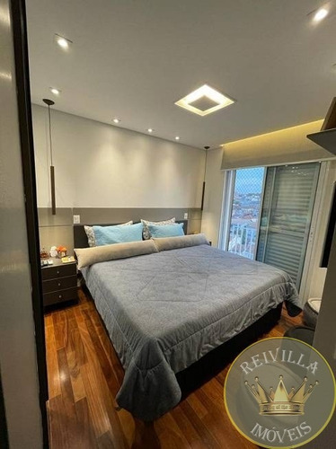 Imagem 11 de 17 de Apartamento Novo Jardim Avelino, 105 Metros, 3 Dorms, 3 Vagas, Varanda Gourmet - Ap00654 - 70284374