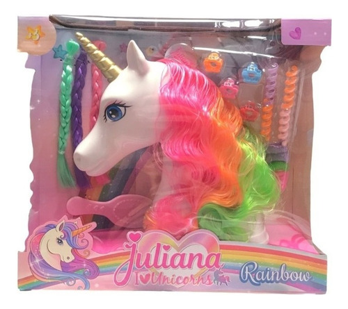 Juliana Cabeza Unicornio Peinados Trenzas Love Unicorns 