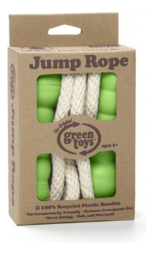 Green Toys Jump Rope - Libre De Bpa, Libre De Ftalatos, Mang