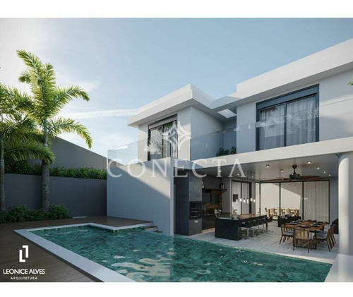 Imagem 3 de 4 de Casa À Venda No Tamboré | 610m² De Construção | 4 Suítes | Piscina | Área Gourmet | Elevador | Nova - Cncl1140