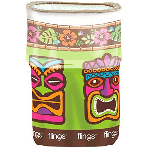 Contenedor De Plástico Fiesta Tiki Party Flings®, 22'...