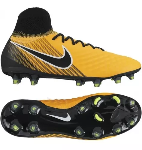 Zapato Fútbol Nike Orden Ii Fg Yellow Originales