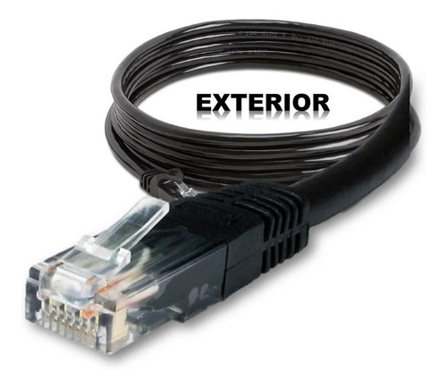 Cable Ethernet Cat6 Para Play, Mac, Pc X 20 M Exterior Rj45